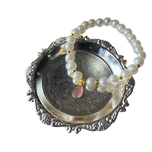 Pet Pearl Drop Necklace