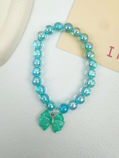Bow Charm Pet Beaded Necklace