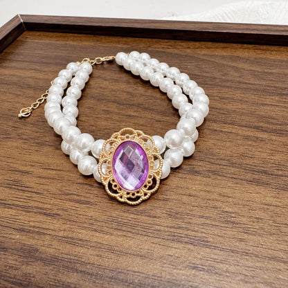 Vintage Pearl Pet Collar
