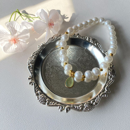 Pet Pearl Drop Necklace