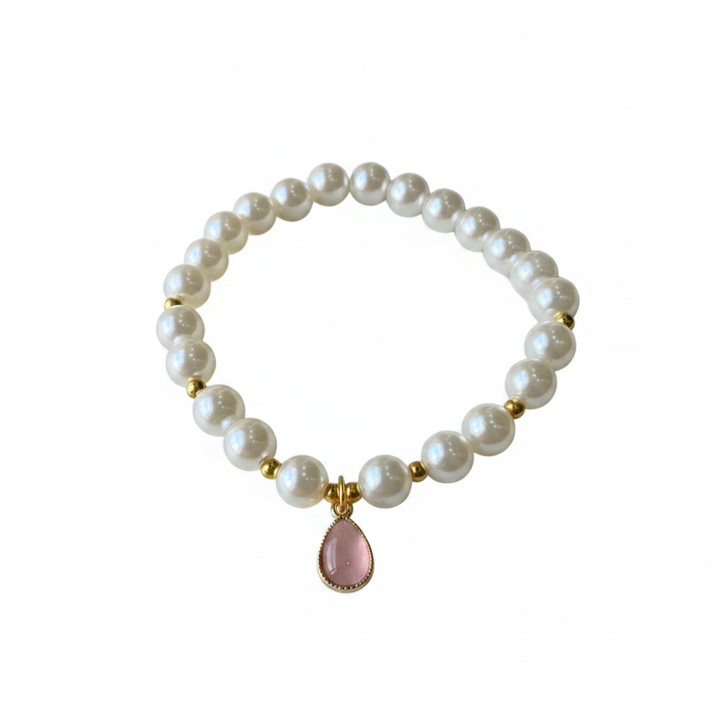 Pet Pearl Drop Necklace